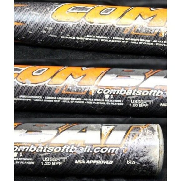 Jason Kendrick Softball Bat Supremacy Reloaded Combat 34/27 Gearsp5-JK 2 1/4" D - Picture 6 of 11